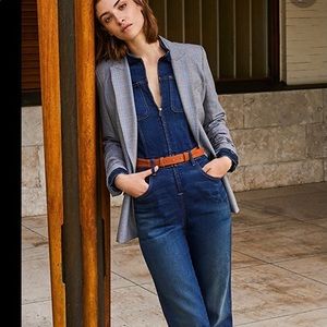 Veronica Beard Wendie Dickey Jacket Size 10 color is “Blue Multi” New With Tags